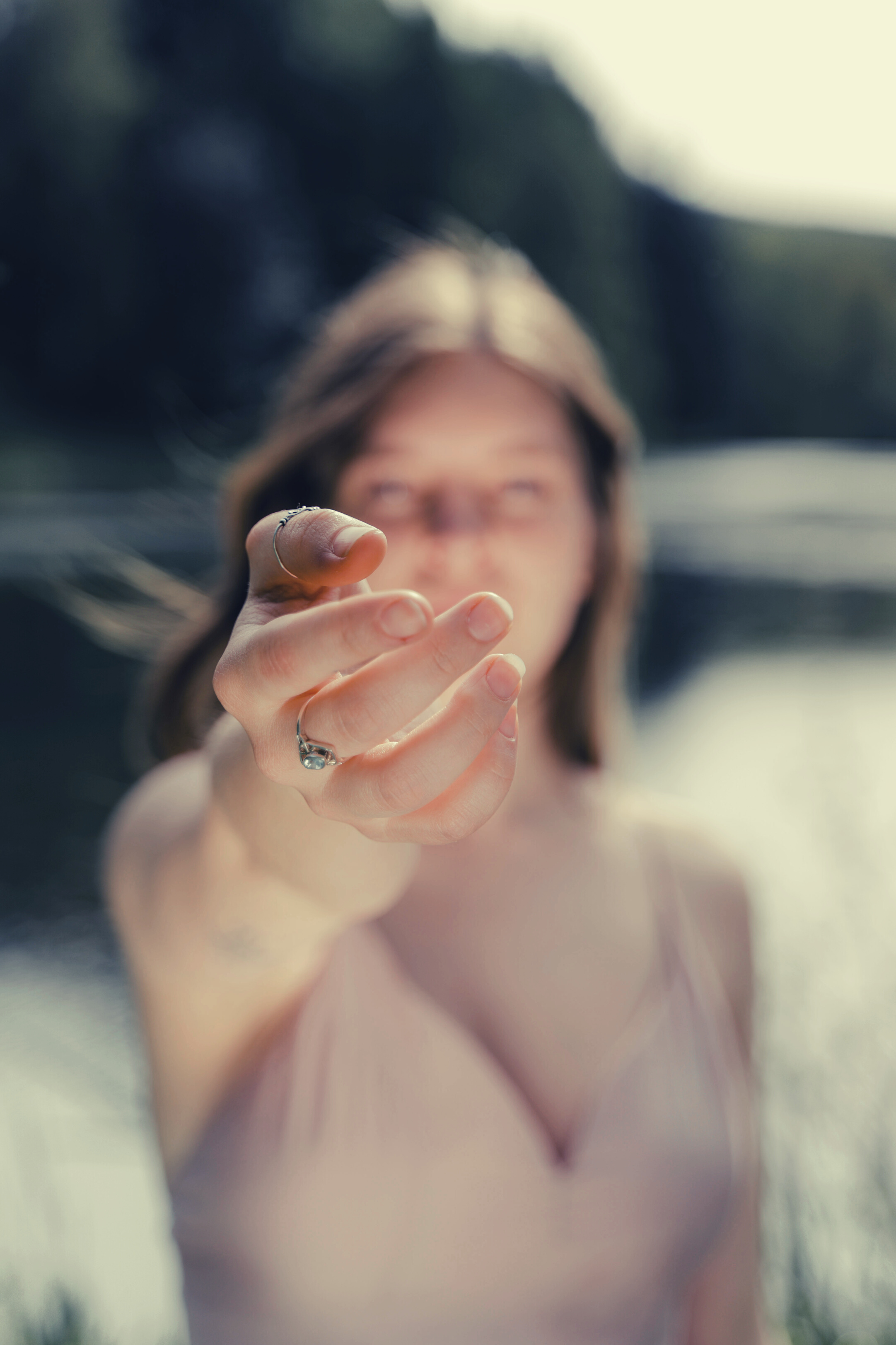 Woman in a Lake